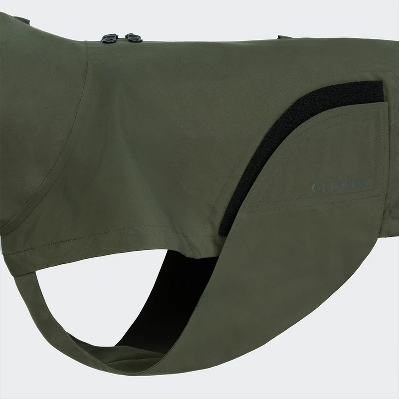 Hunderegenmantel Dublin 2.0, Dark Olive