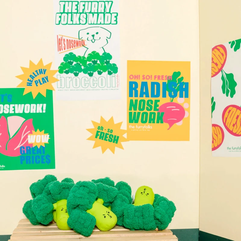 Hundespielzeug, Broccoli
