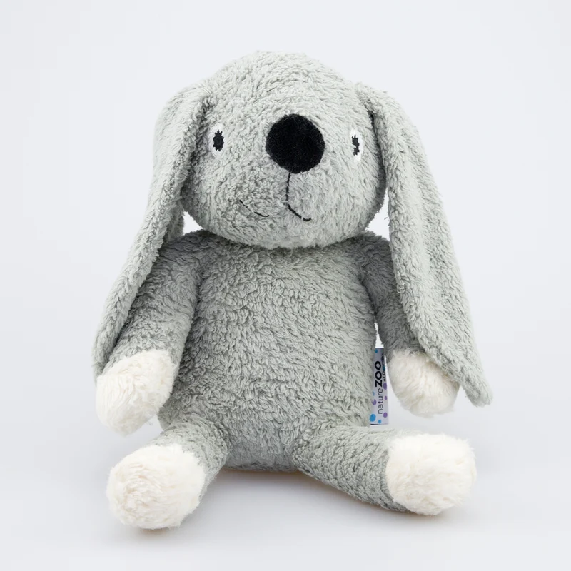natureZOO Kuscheltier Hase groß grau