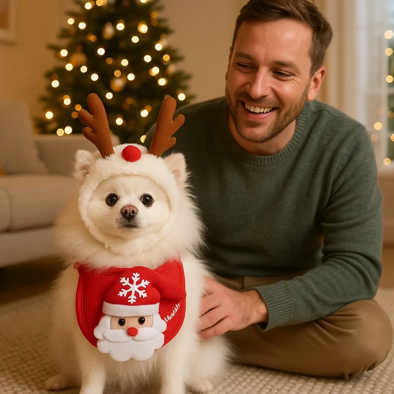 Weihnachtliche Hunde Outfits