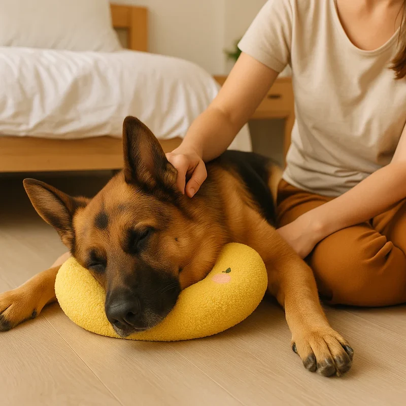 Ergonomisches Hunde Stützkissen für Gesunde Haltung