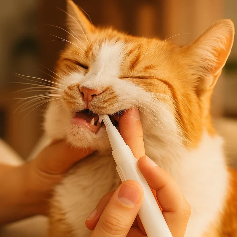 Zahnpflege Stift für Katzen