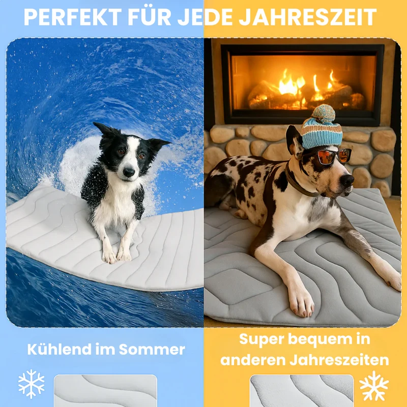 CoolBalance Selbstkühlende Hunde Kühlmatte
