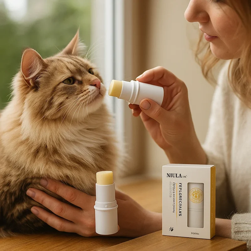 Pflegender und Schützender Katzen Salbenstift für Pfoten und Nase