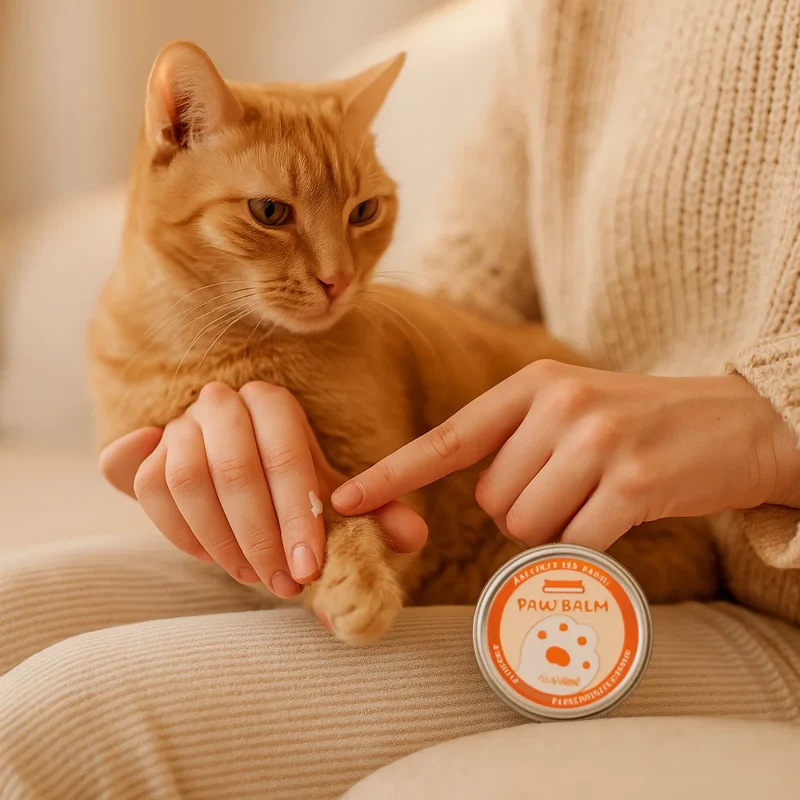 Pfotenpflege Creme für Katzen