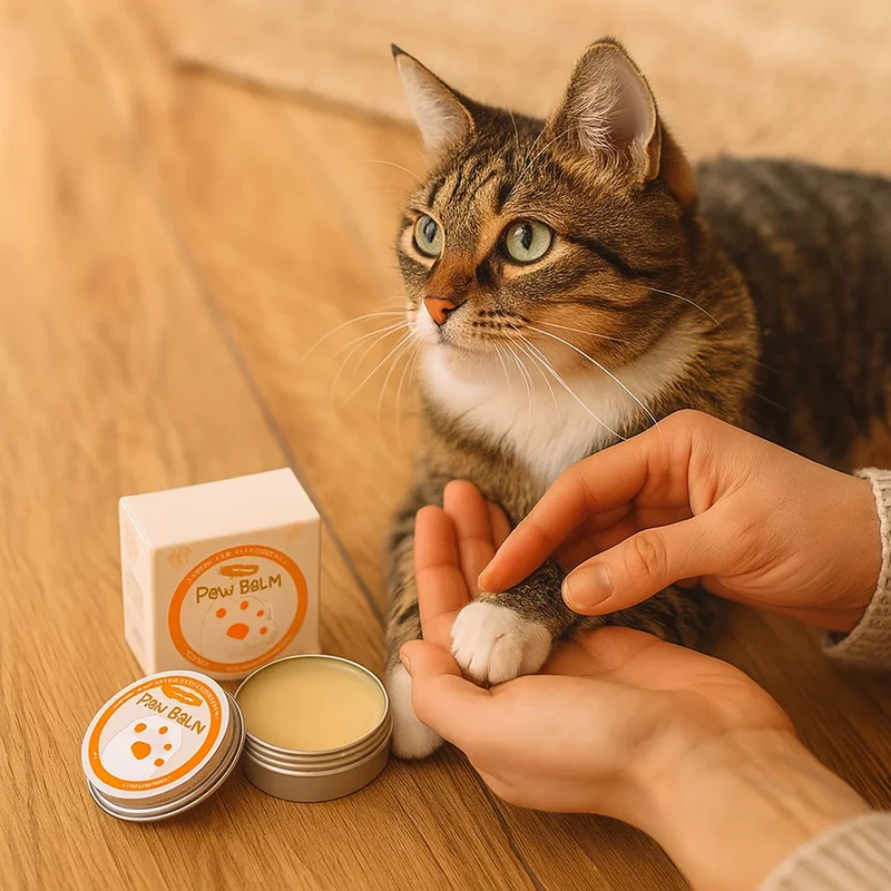 Pfotenpflege Creme für Katzen