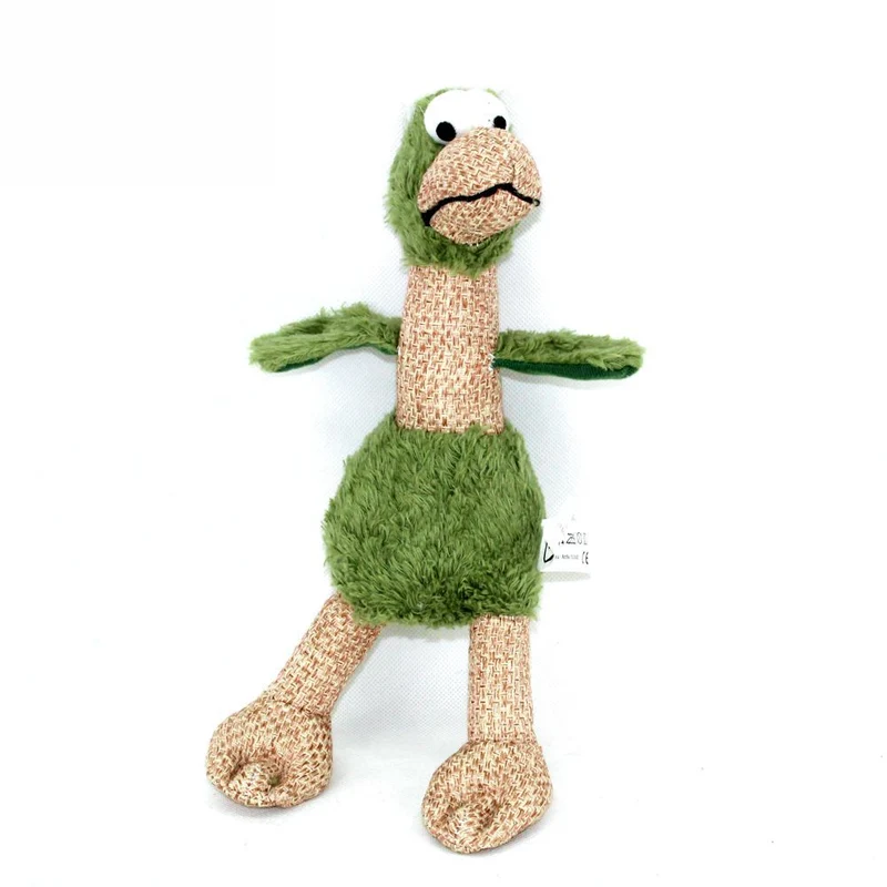 Karlie Plüsch-Hundespielzeug Ente - 32 cm groß - Plüschspielzeug Hund Squeaker