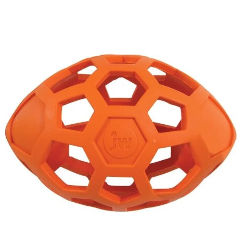 JW Hol-ee Roller Egg - Gitterball - Hundespiel Kauspielzeug Snackball Gummiball
