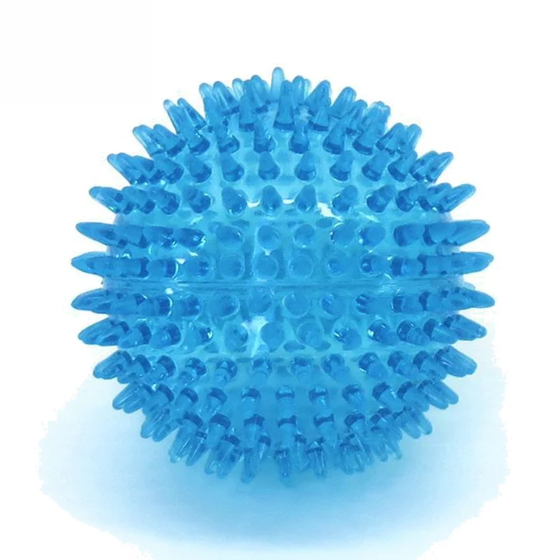 Karlie Ball SPIKE - Hundespiel Apportierspiel Spielzeug TPR Igelball Gummiball