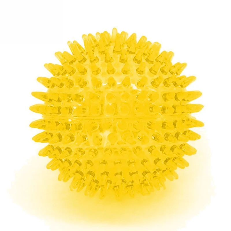 Karlie Ball SPIKE - Hundespiel Apportierspiel Spielzeug TPR Igelball Gummiball