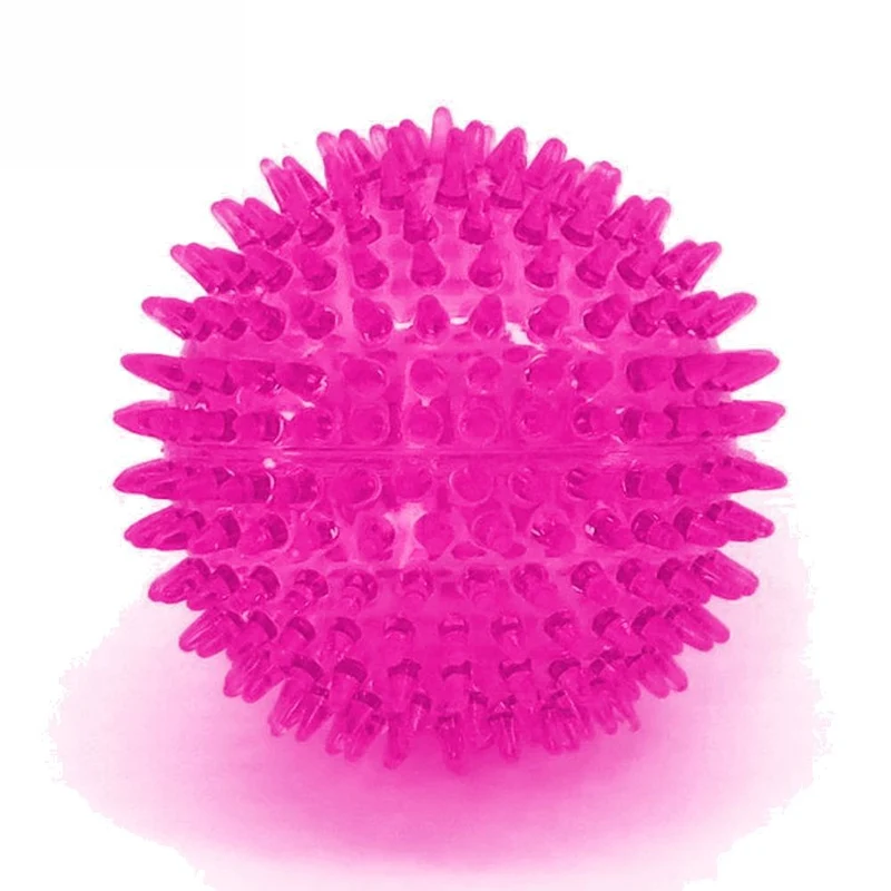 Karlie Ball SPIKE - Hundespiel Apportierspiel Spielzeug TPR Igelball Gummiball