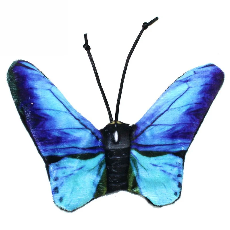 Wild Life Catnip-Katzenspielzeug - Fisch Vogel Schmetterling - mit Katzenminze