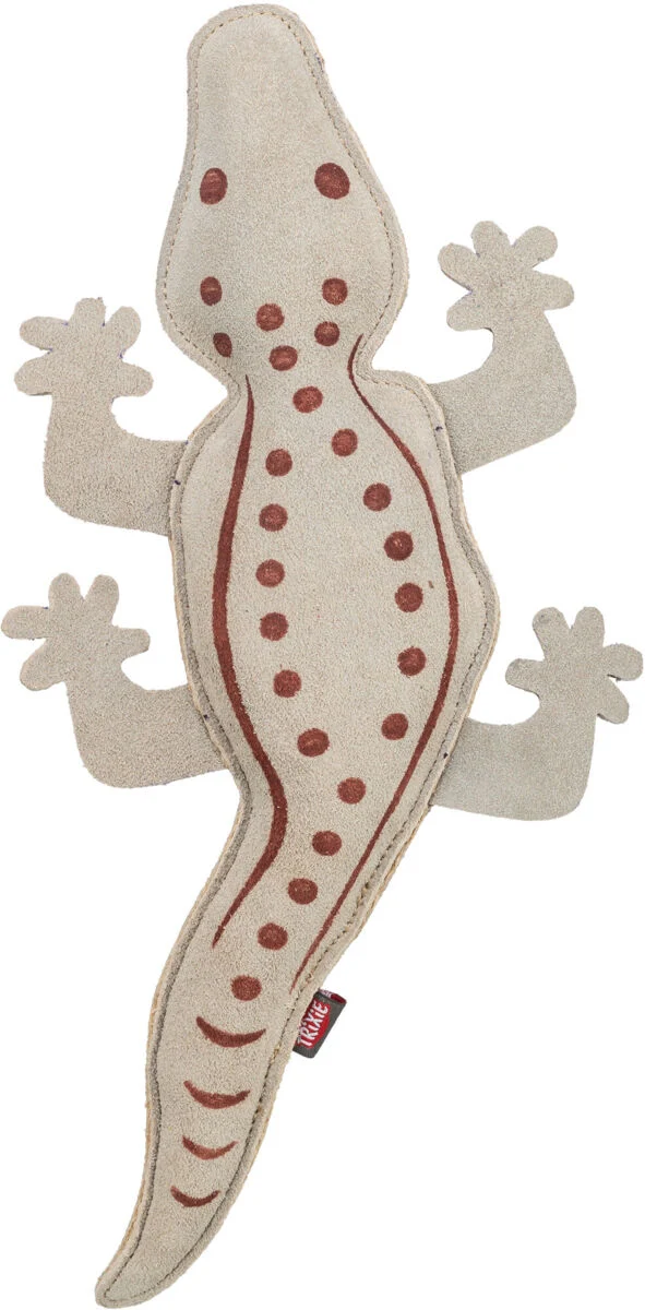 Hundespielzeug Salamander, Leder