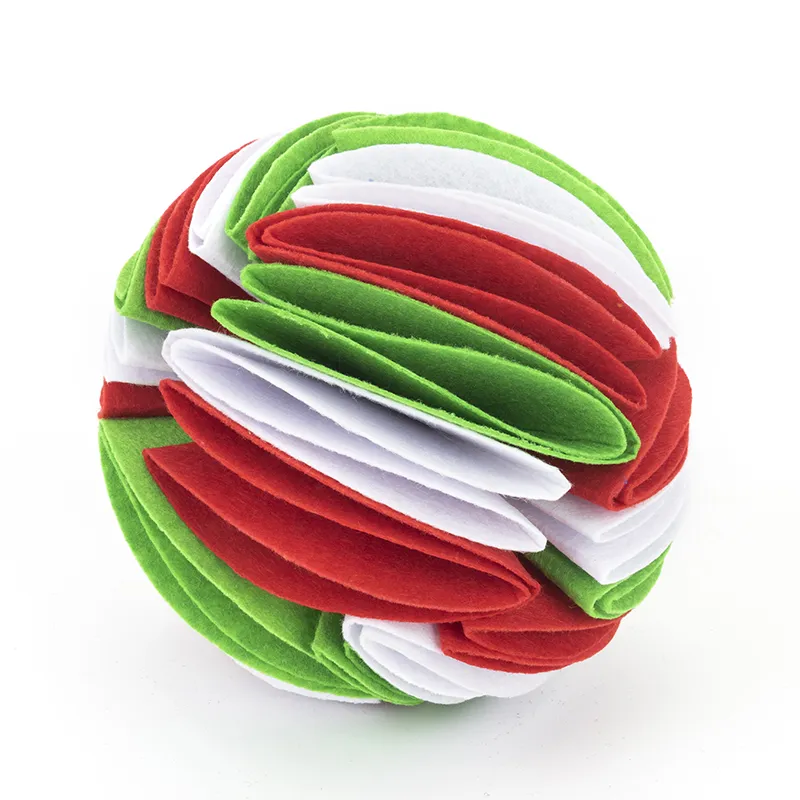 Hundespielzeug Ball – Bunter Stoffball Für Hunde Zum Kauen Und Spielen