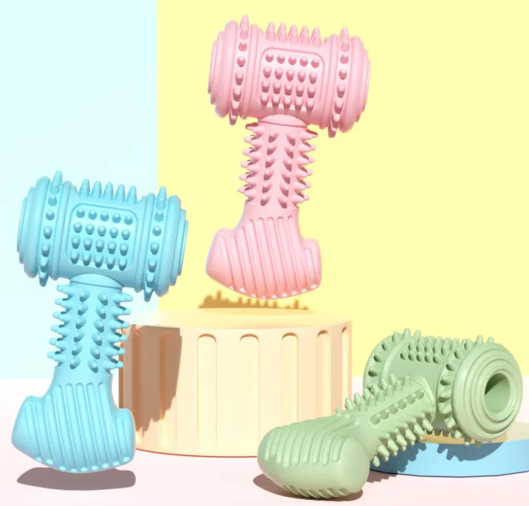 Hundespielzeug Zum Kauen – Zahnpflege-dumbbell Für Hunde