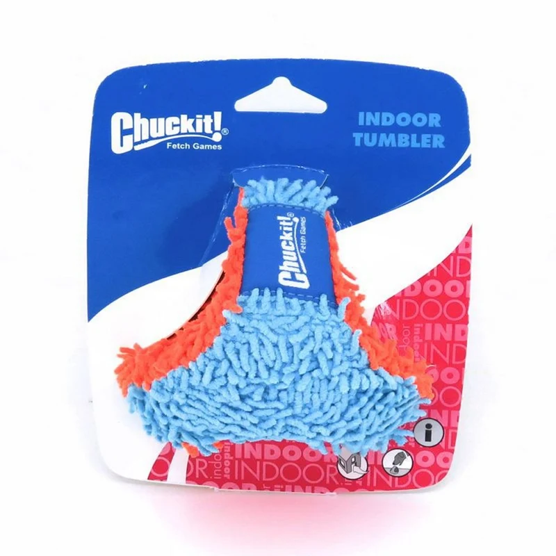 Chuckit! Indoor Tumbler - Apportierspielzeug für drinnen - Wurfspiel Ball Hund