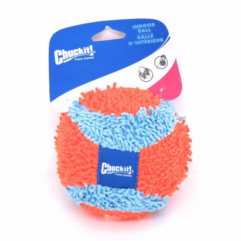 Chuckit! Indoor Ball - Apportierspielzeug für drinnen - Wurfspiel Hundespiel