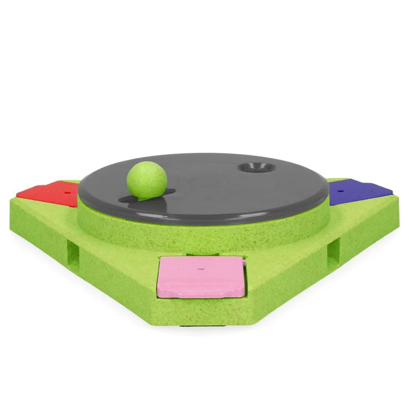EAT SLOW Intelligenzspielzeug TRIANGLE - Brettspiel Denkspiel Snackspielzeug