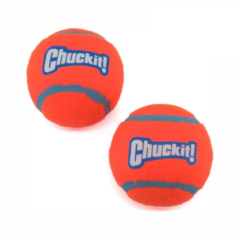 Chuckit! Tennis Ball - Apportierspielzeug Hundespielzeug 2er/4er Set Tennisball