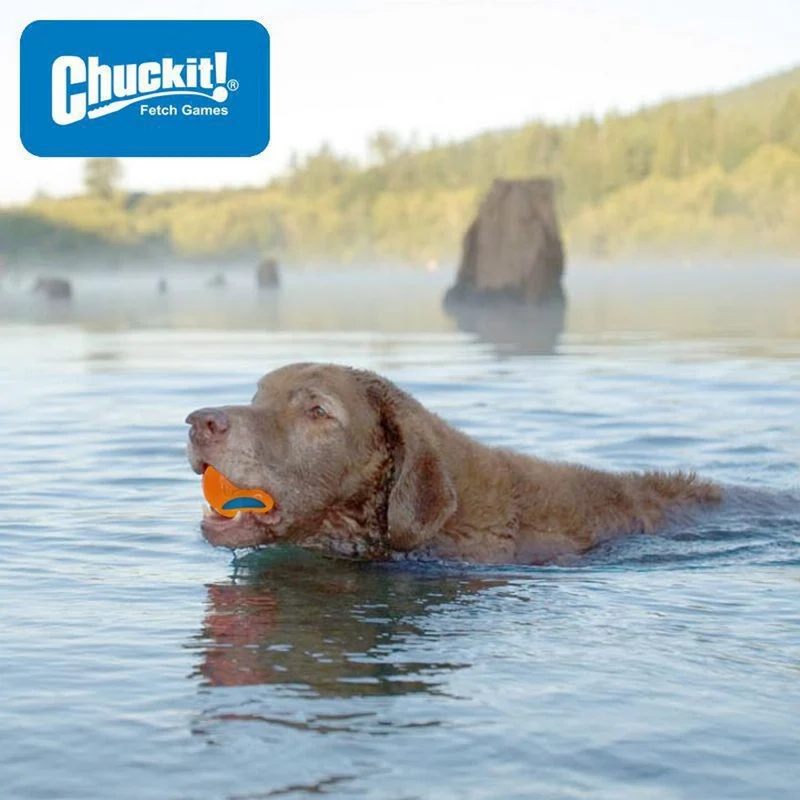 Chuckit! Hydro Squeeze Ball - Apportierspielzeug Hundespielzeug - schwimmt
