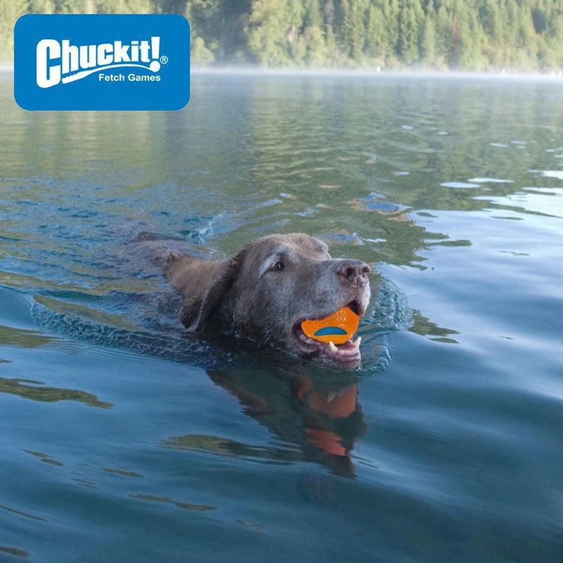Chuckit! Hydro Squeeze Ball - Apportierspielzeug Hundespielzeug - schwimmt