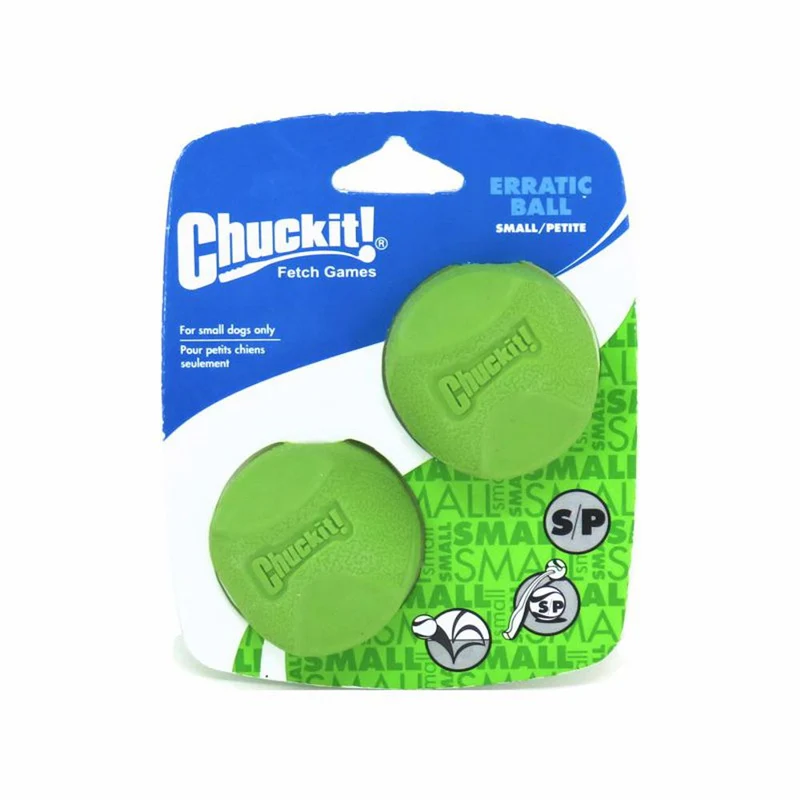 Chuckit! Erratic Ball - Apportierspielzeug Hundespielzeug Leckerliball Snackball