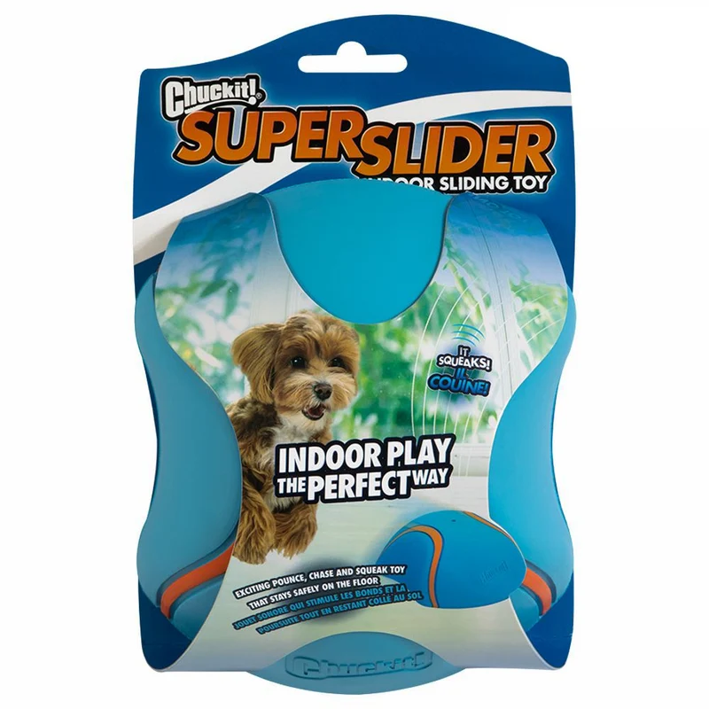 Chuckit! Indoor Super Slider - Apportierspielzeug und Jagdspielzeug für drinnen
