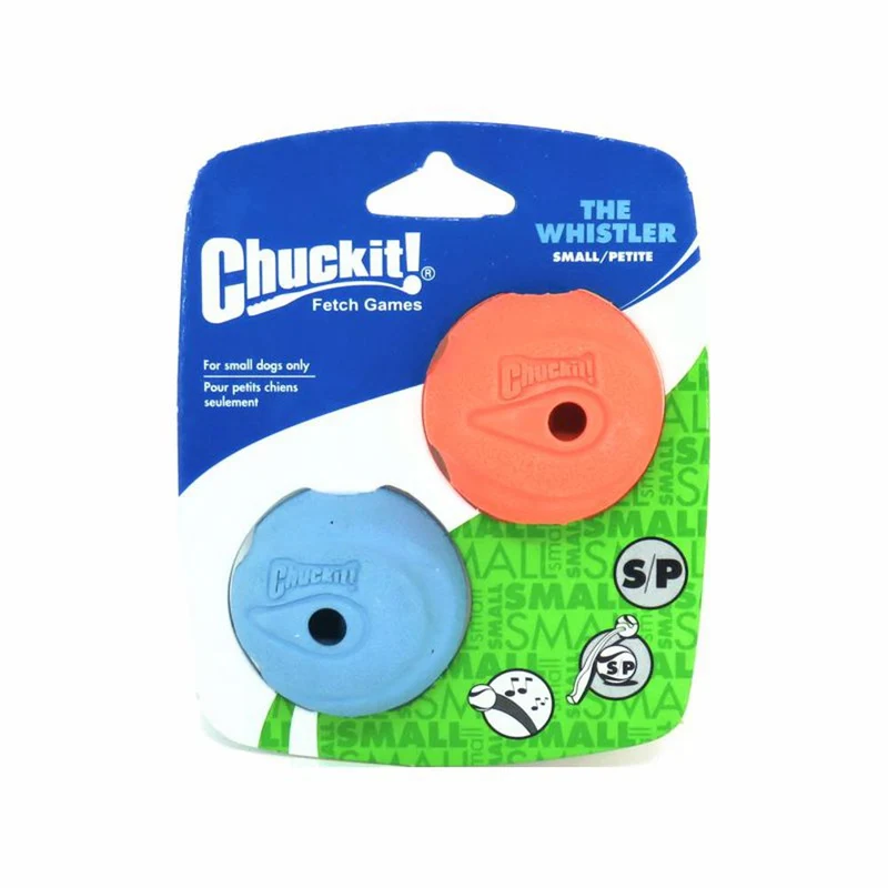 Chuckit! The Whistler Ball - Apportierspielzeug Hundespielzeug Snackball pfeift