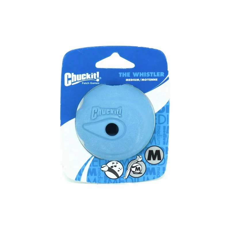 Chuckit! The Whistler Ball - Apportierspielzeug Hundespielzeug Snackball pfeift