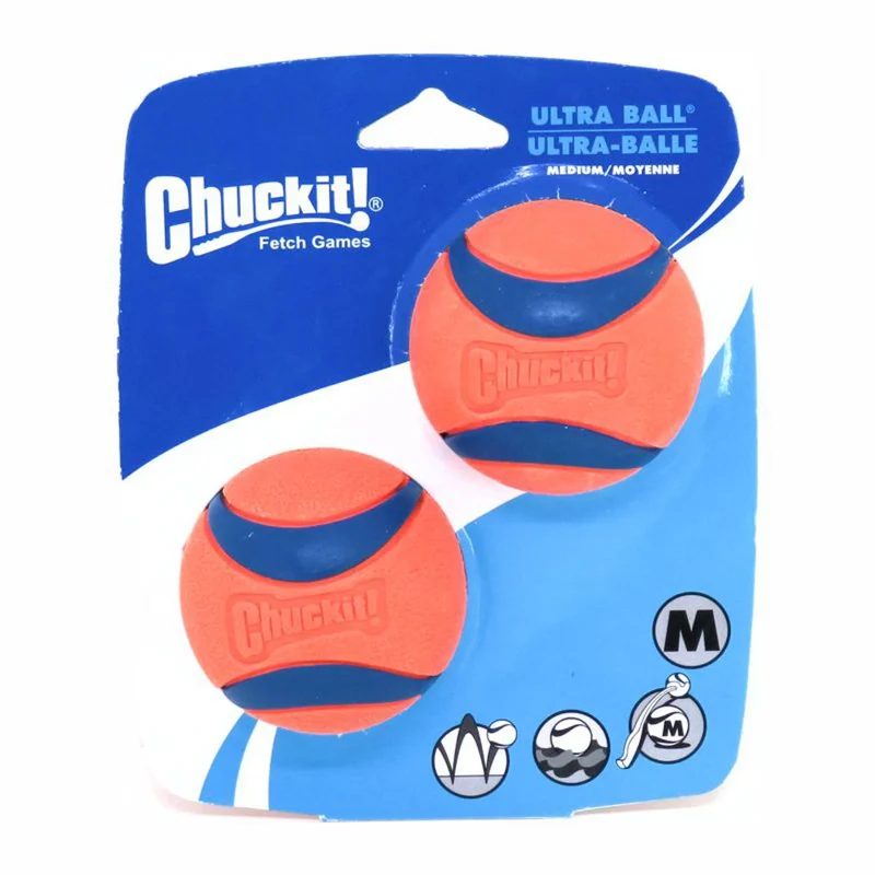 Chuckit! Ultra Ball - Apportierspielzeug Hundespielzeug - springt gut & schwimmt