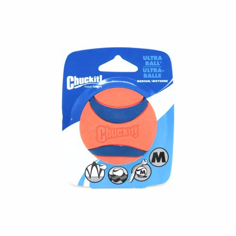 Chuckit! Ultra Ball - Apportierspielzeug Hundespielzeug - springt gut & schwimmt