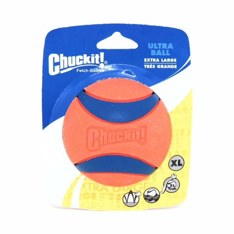 Chuckit! Ultra Ball - Apportierspielzeug Hundespielzeug - springt gut & schwimmt