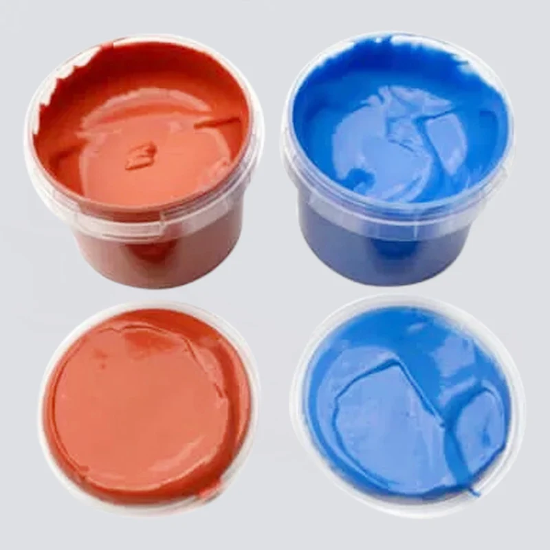 Fingerfarben 2er Set "Nori" blau/rot