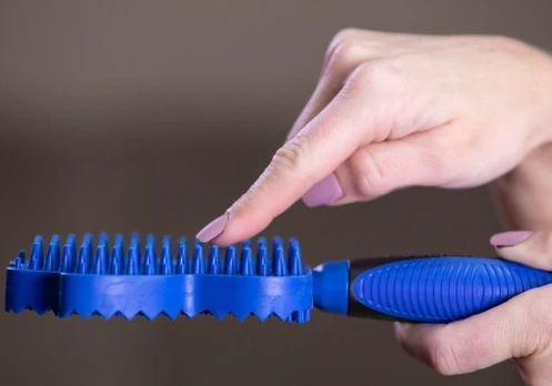 Multifunktionale Silikon-hundebürste Mit Massagefunktion Für Sanfte Fellpflege