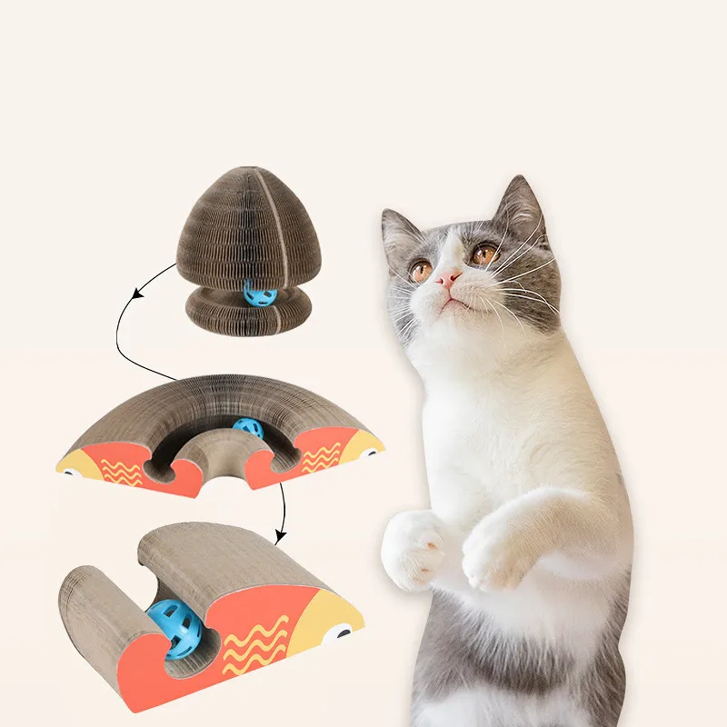 Katzen Kratzspielzeug Türmchen – Mit Interaktivem Ball Für Kratzspaß In Verschiedenen Stilen