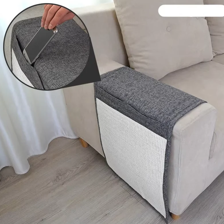 Kratzschutz Sofa – Katzen Kratzmatte Für Armlehne Möbel- Kratzschutz Mit Sisal