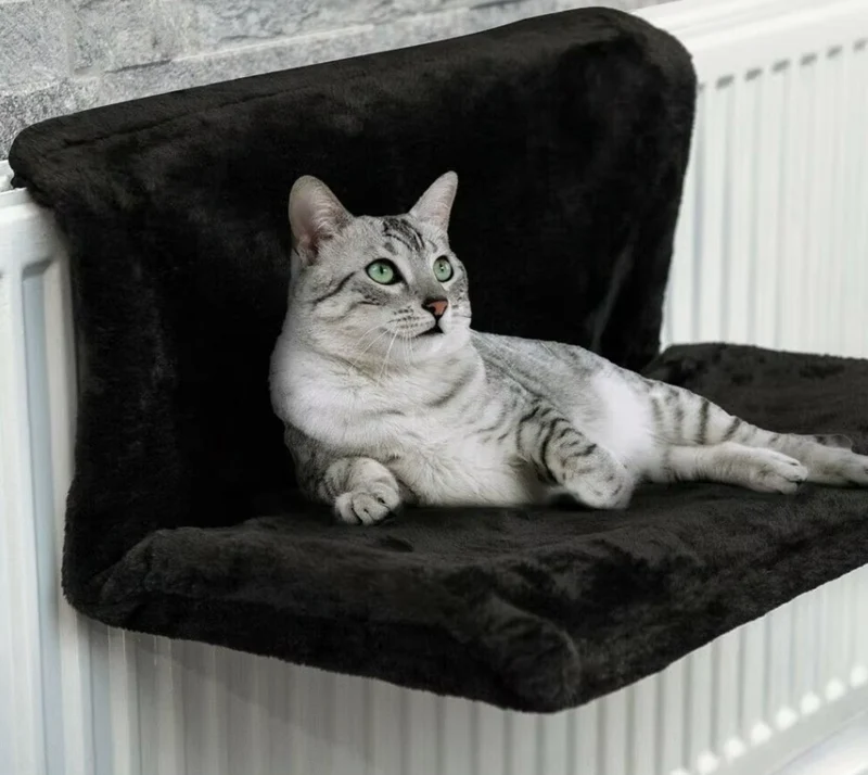 Katzen-hängematte – Weicher Stabiler Fensterliegeplatz Für Katzen