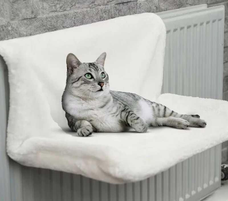 Katzen-hängematte – Weicher Stabiler Fensterliegeplatz Für Katzen