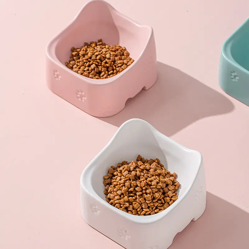 Erhöhte Futterschale Für Katzen – Ergonomisches Und Rutschfestes Design