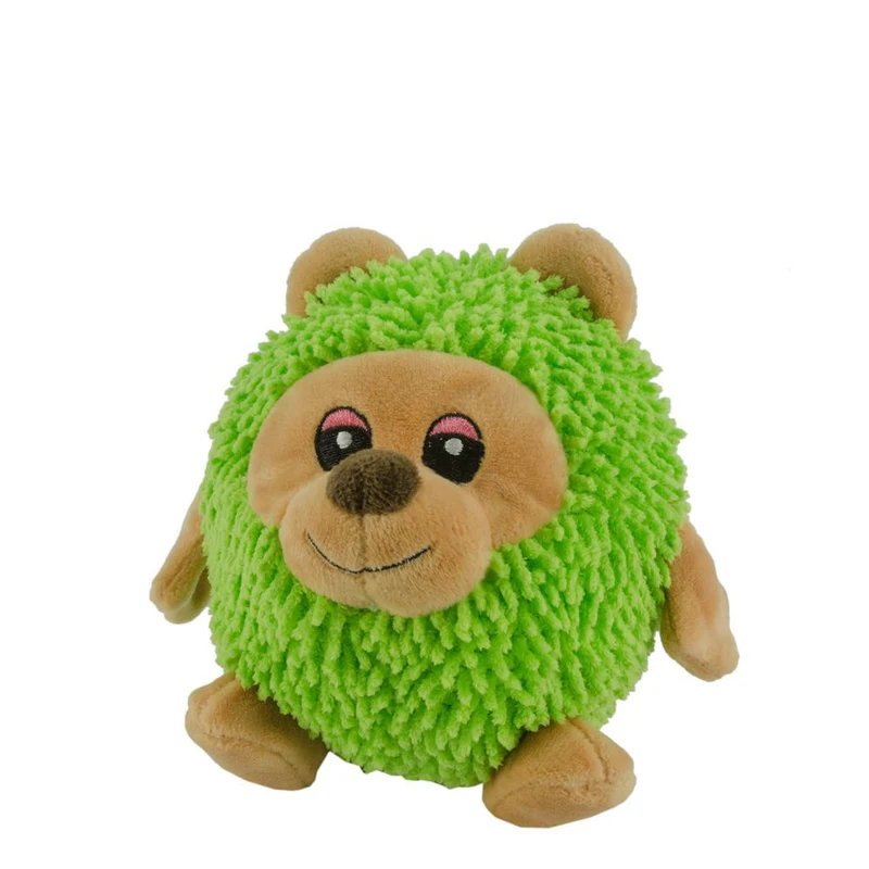 Fuzzle Hundespielzeug Bär/Ente/Kaninchen - Kuscheltier Plüschtier - Quietscher