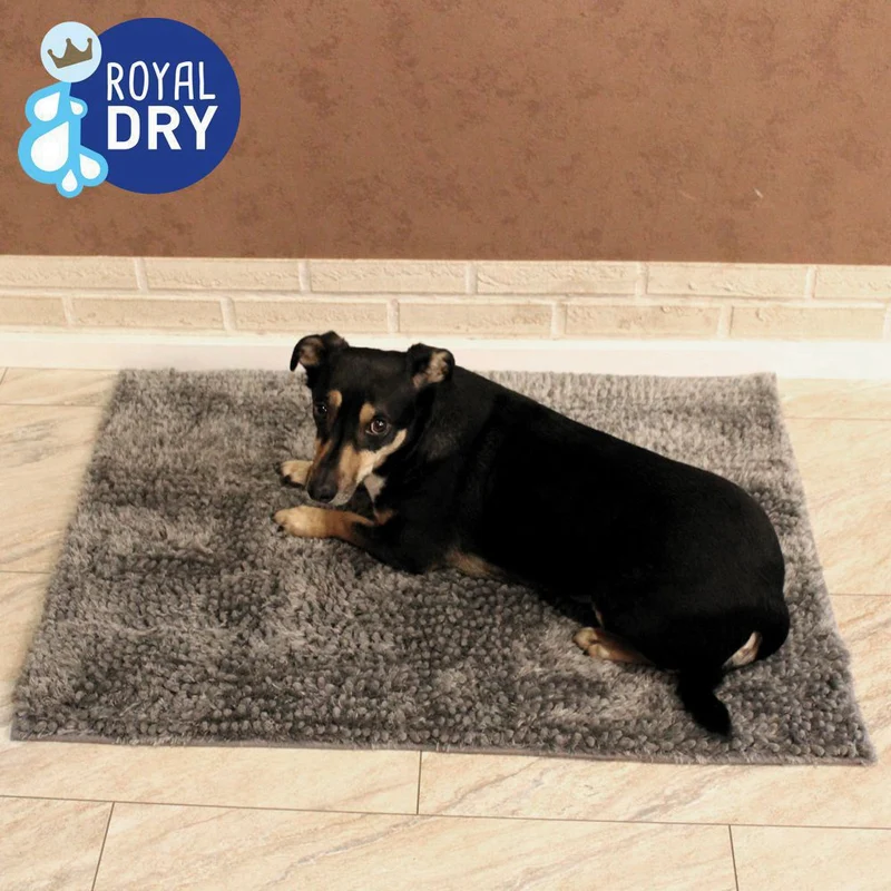 Royal Dry Hundematte S/M/L - Schlafplatz Fußmatte Napfunterlage Schutzfangmatte