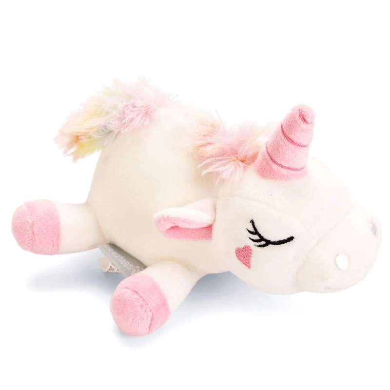 Beeztees Plüsch-Welpenspielzeug - Dino Einhorn Flamingo - Puppy Plüschspielzeug