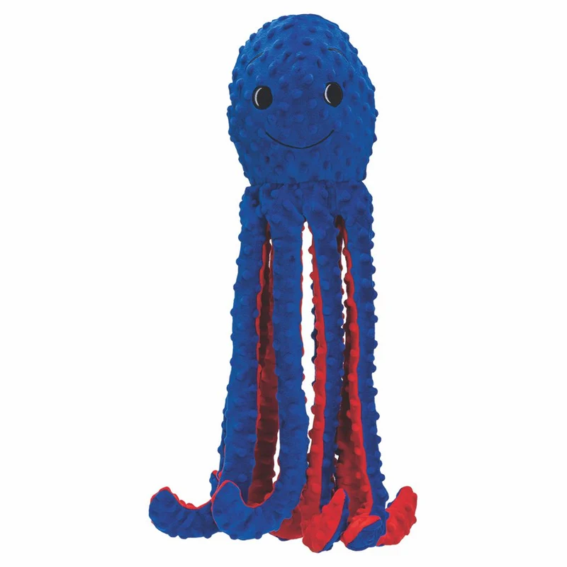 Beeztees Plüsch-Hundespielzeug - Oktopus Amy - Plüschspielzeug ohne Squeaker