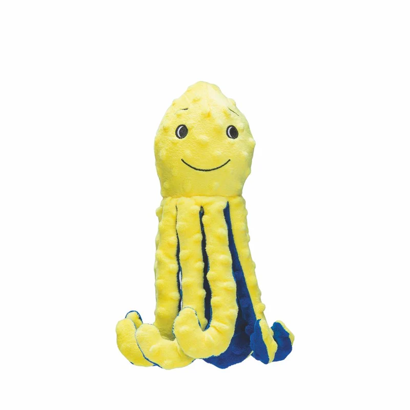 Beeztees Plüsch-Hundespielzeug - Oktopus Amy - Plüschspielzeug ohne Squeaker