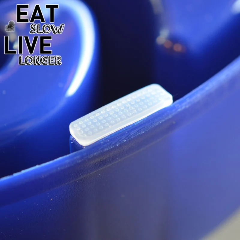 EAT SLOW Anti-Schling-Napf - eckig - 3 Größen - Fressnapf Futternapf Hundenapf