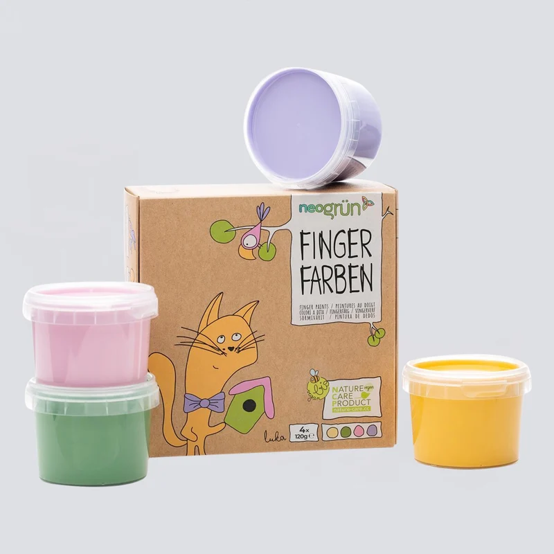 Fingerfarben 4er Set "Luka"