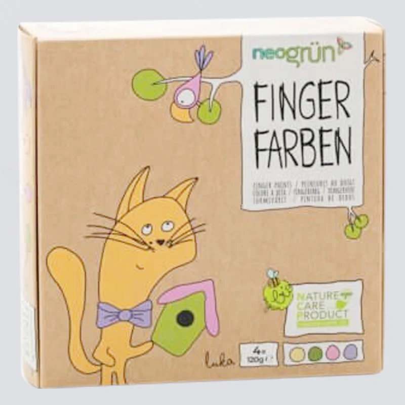 Fingerfarben 4er Set "Luka"