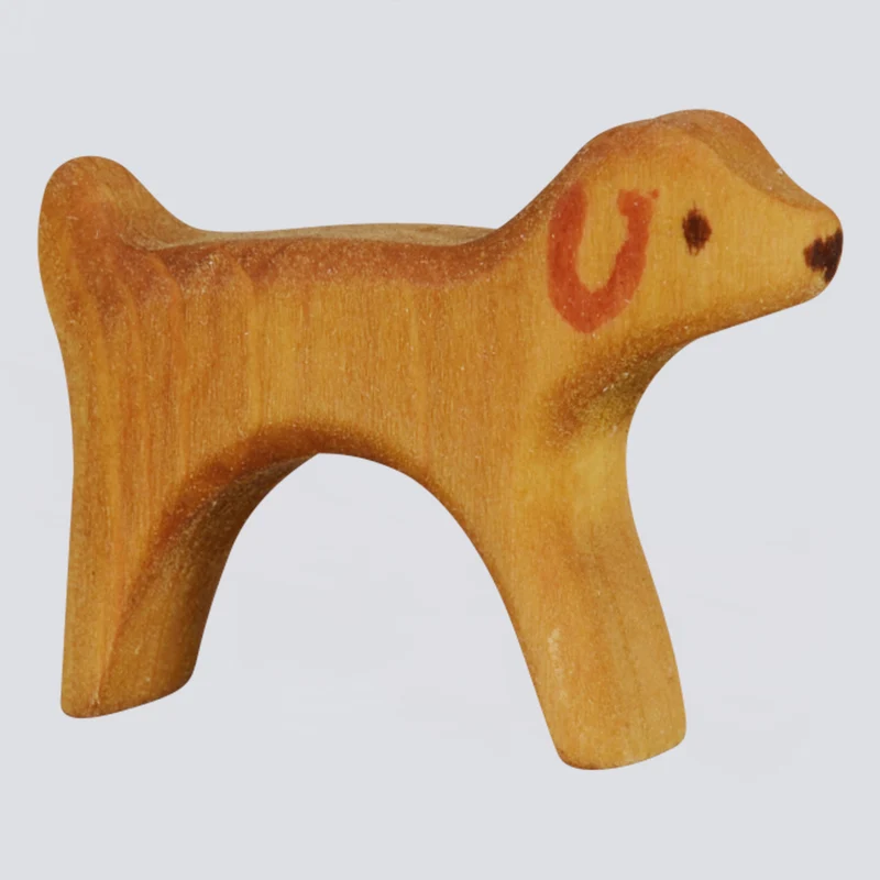 Holzfigur Hund