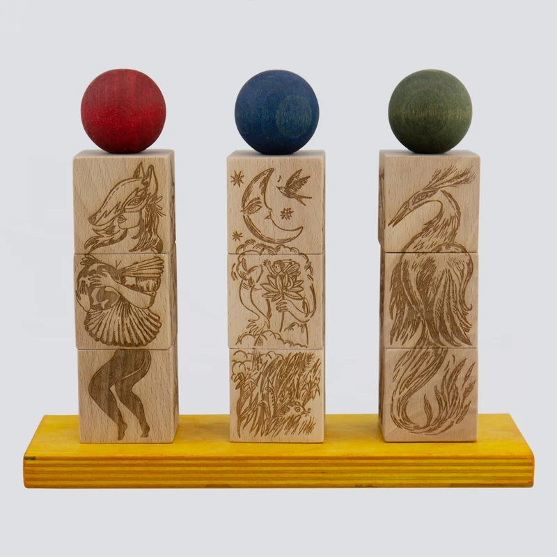 Steckspielzeug Regenbogen Traumland