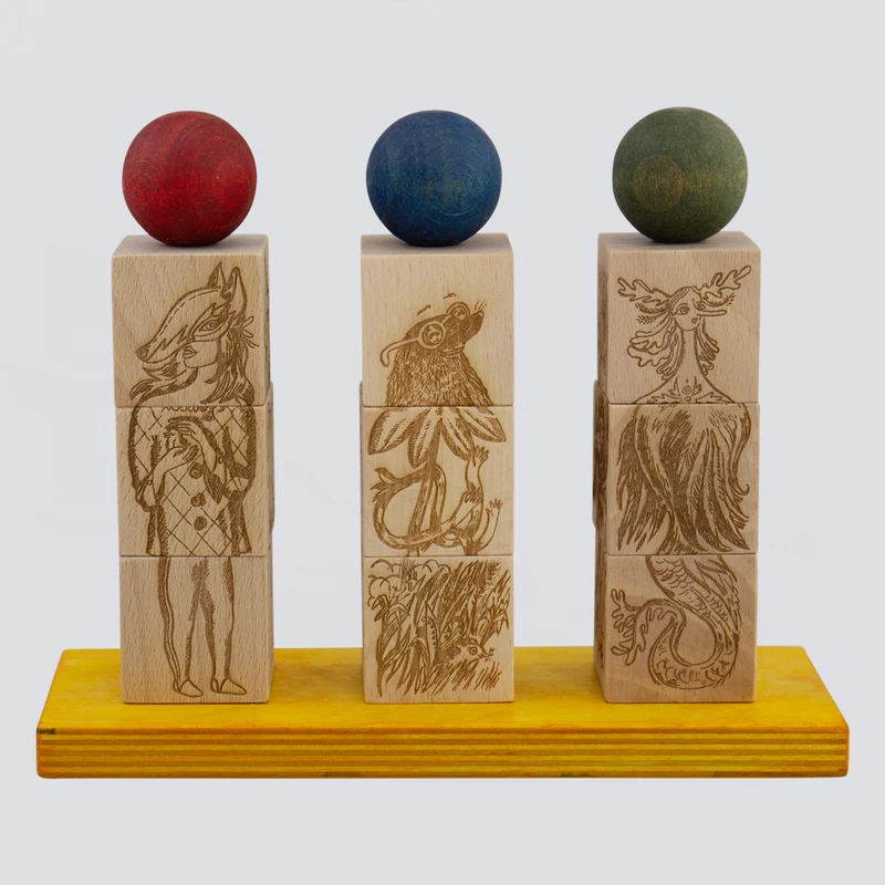 Steckspielzeug Regenbogen Traumland